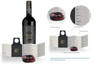 the blind tasting wine packaging