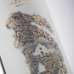 Hazendal wine label